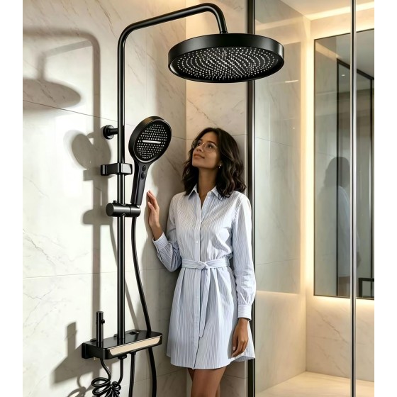 N232-NGN gray shower set ,stock